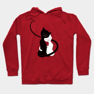 Hugging Love Cats Hoodie